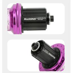 Hassns pro7 mtb hub 24 32 36 furos rolamento mountain bike cubo de liberação rápida 36h 32h 24h cubo ruidoso buchas de bicicleta - Image 4