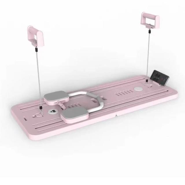 Equipamento Multifuncional para Fitness em Casa: Prancha Abdominal, Tabuleiro de Flexão e Rebound Automático para Fortalecimento Abdominal
