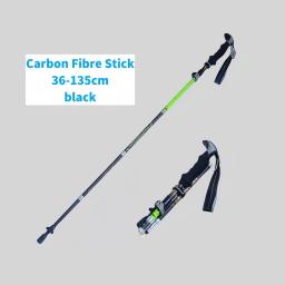 Ultra Light Trekking Pole, Bastão de caminhada dobrável, Pólos dobráveis, Bastões dobráveis, Luxo para homem de escalada, Fibra de carbono - Image 5