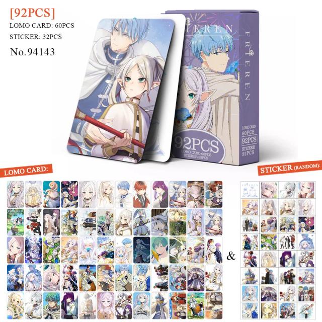 Coleção de Cartões de Anime para Fãs: 60 ou 32 Peças com Adesivos e Brinquedos de Presente