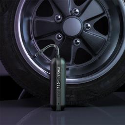 Cycplus bomba de bicicleta elétrica alta pressão ciclismo acessórios da bicicleta inflator ar portátil bomba mão para bicicletas pneus carro - Image 2