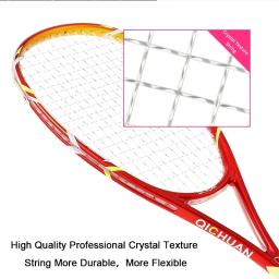 Raquete de squash QICHUAN-Full de fibra de carbono para jogadores profissionais, personalizada - Image 4