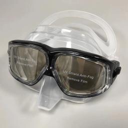 QYQ-Máscara Profissional de Mergulho Mergulho, Silicone Mergulho Goggles, Mergulho Panorâmico, Óculos de Natação para Adultos - Image 3