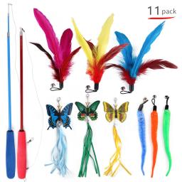 Conjunto de combinação de brinquedos de gato Vara engraçada Mouse de sisal Bola de sino Suprimentos de túnel Brinquedos de gatinho Acessórios de variedade - Image 5