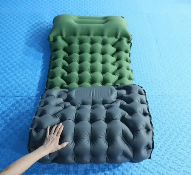 Colchão Inflável Ultraleve para Acampamento e Viagens Confortáveis