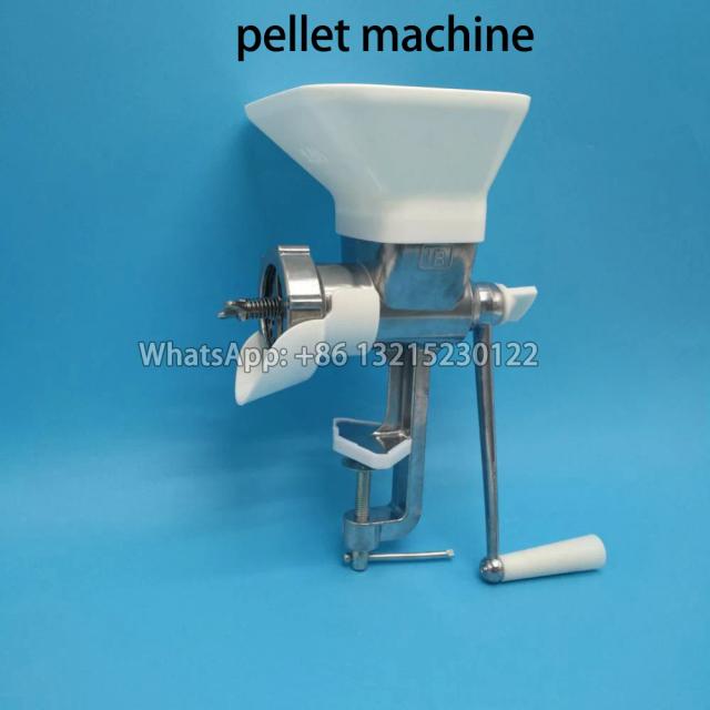 Pelletizadora Manual Versátil para Alimentos de Animais de Estimação: Gatos, Coelhos, Pássaros, Galinhas, Peixes e Cães