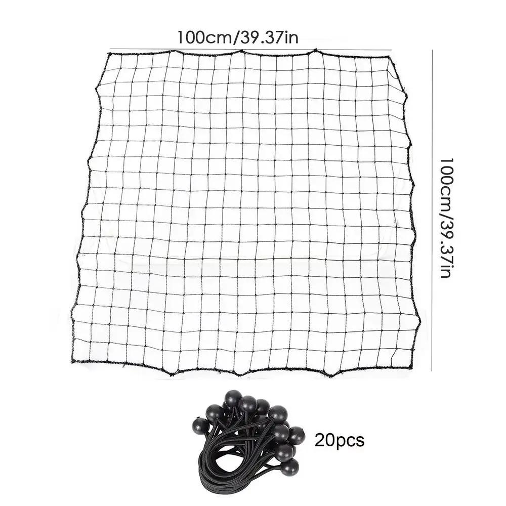 Futebol Rebound Pegando Net, Futebol Rebounder Net, Esportes Bola Substituição Net, 20 Cordas, 39.37x39.37" - Image 1