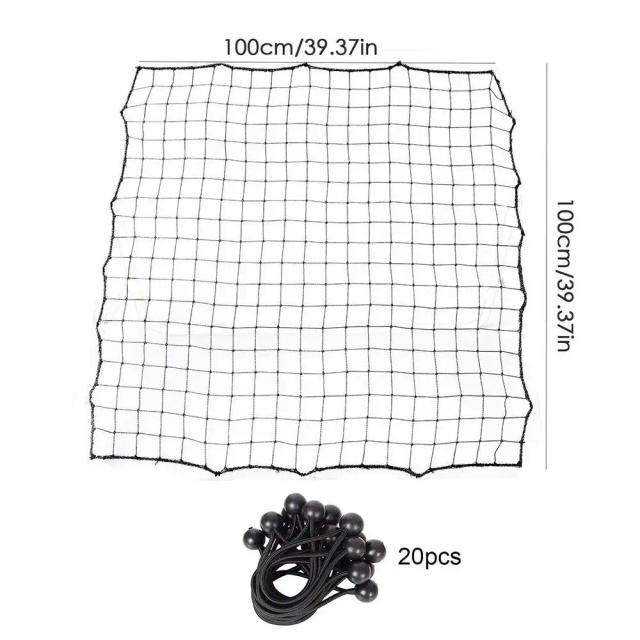 Rede Rebound para Futebol com 20 Cordas - Ideal para Treinos e Substituições, 100x100 cm
