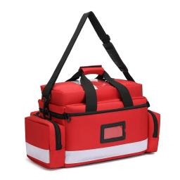 Saco médico múltiplo profissional Kit vazio de primeiros socorros Saco de emergência Suprimentos médicos para acampamento ao ar livre Grande capacidade - Image 2