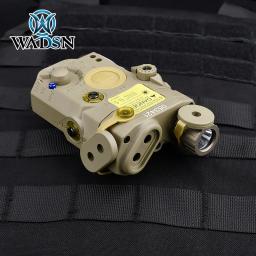 Wadsn PEQ-15 red dot mira laser tático indicador de arma dbal airsoft led lanterna ir laser ngal picatinny ferroviário ar15 hk416 - Image 3