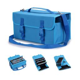 Permanent Paint Marker Case, Marcadores Bolsa de Transporte, Suporte para Álcool Marcador e Art Sketch Marker, Novo, 80, 120, 171 Slots - Image 6