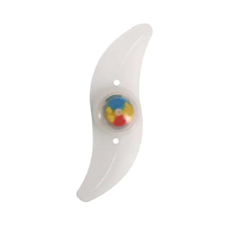 Luz de raio para roda de bicicleta, 3 modos, led, luz de néon, à prova d'água, luz de advertência de segurança, fácil de instalar, acessórios de ciclismo com bateria - Image 1