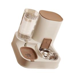 Conjunto alimentadores automáticos para animais estimação e dispensador água 2 1 Conjunto alimentadores e para - Image 2