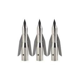3/6 pçs arco de pesca setas peixe broadheads ponta de aço inoxidável 2 lâmina expansível flecha tiro com arco caça acessórios - Image 3