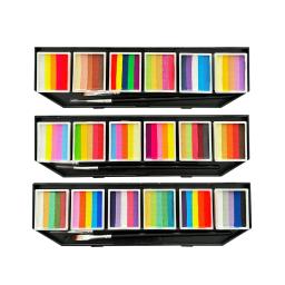 Pintura corporal à base de água para festa, Suprimentos de pintura facial, Efeitos especiais profissionais, boa cobertura, maquiagem extravagante - Image 1