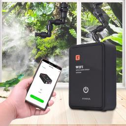 Inteligente Reptile Spray Umidificador WiFi APP Controle Automático Névoa Rainforest Timing Spray System Kit Irrigação Temporizador - Image 1