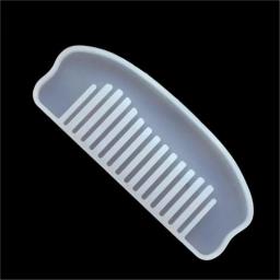 Epoxy Resin Comb Casting Mold para Artesanato, DIY Craft Supplies, Clear Base, Fazer Jóias, Moda Criativa - Image 4