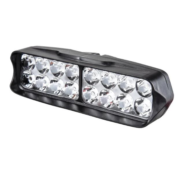 Farol LED Ultra Brilhante para Motocicletas e Bicicletas Elétricas com 16 LEDs e Acessórios para Triciclos 12V