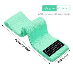 Faixa de resistência de fitness, expansão de nádegas, pano de borracha, expansor elástico, adequado para exercícios em casa, equipamentos esportivos - Image 4