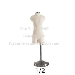 Manequim feminino costura corporal para modelo de roupa, Busto vestidos com calças pernas busto pode pino, 2 estilo, E015, 2024 - Image 4