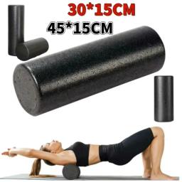 1/2 pçs epp yoga pilates rolo de espuma 30/45cm equipamentos fitness rolo massagem corpo exercício treinamento ginásio volta rolo - Image 1
