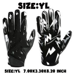 YL-American Flag Football Gloves, o preço é para 5 pares, frete grátis, 1 par por saco, 5 pares por pacote - Image 1