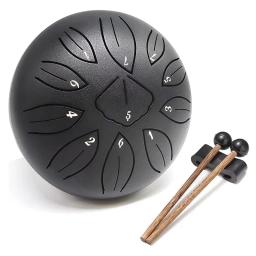 Tambor de língua de aço 11 note 6 polegadas c-key percussão handpan tambores para iniciantes adultos presentes de natal - Image 2