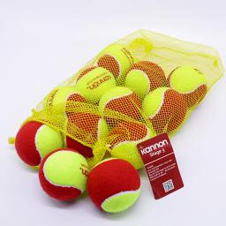 Novo vermelho bolas de tênis para crianças 75% baixo estágio de compressão crianças bola de tênis para iniciantes treinamento da juventude bolas de tênis com saco de transporte - Image 3