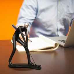 Artesanato abstrato Estátua de Resina Atleta, Esporte Figura Estatueta, Escultura Esporte Tema Elegante, Office Home Decor Sala - Image 3