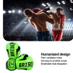 Luvas de Boxe PU para Adultos e Crianças, Fighting Kick, Karatê, Muay Thai, Treinamento, Treino, Kickboxing, Taekwondo, Luvas - Image 5