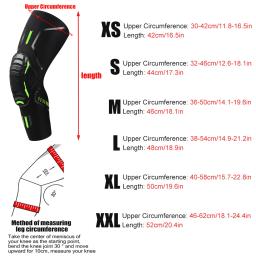 Anti-Colisão Esporte Joelheiras, Compressão Leg Knee Sleeve, Joelheiras para Basquete Voleibol Futebol Sports Gear, 1Pc - Image 6