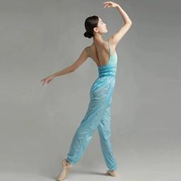 Ballet de cintura alta adulto, prática de dança, saída, treinamento, corrida, esporte, moda dancewear, perda de peso, aquecimento - Image 6