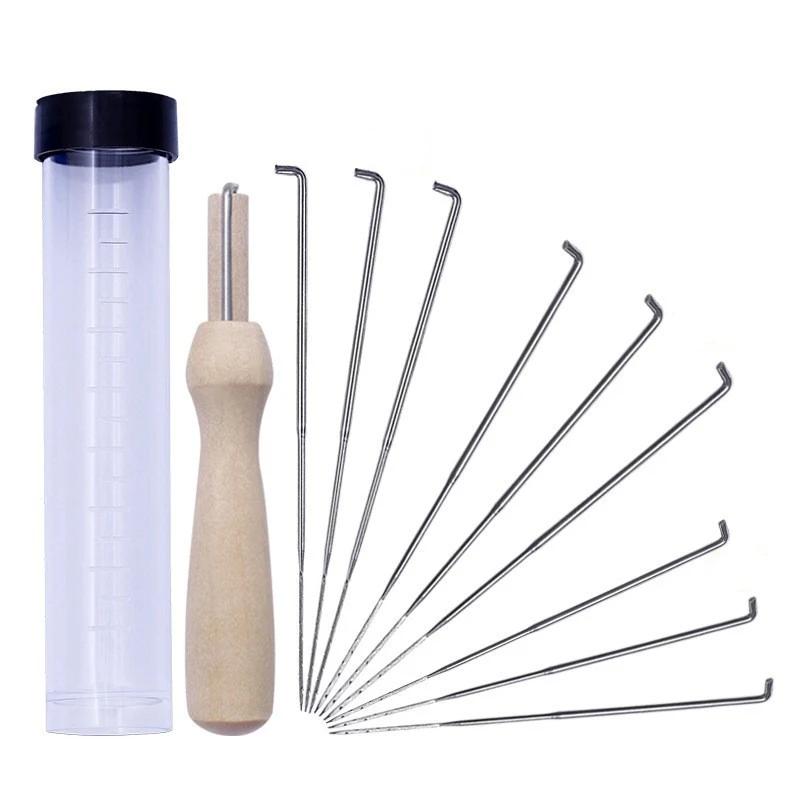 Multi-estilo agulha feltrando kit para feltragem de lã, ferramentas artesanais DIY com alça de madeira maciça, agulhas - Image 1