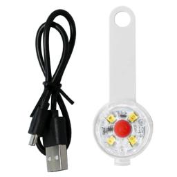 Coleira luz recarregável usb para animais estimação, luz para caminhada noturna, luz led para acampamento, à prova d'água, - Image 5
