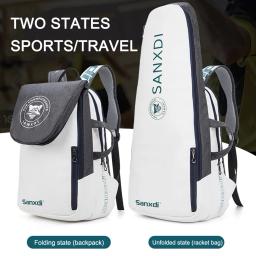 Grande capacidade mochila para raquetes de badminton, tênis Padel Squash, raquete sacos - Image 2