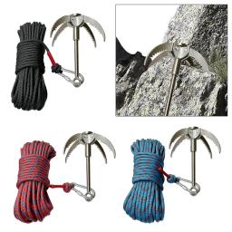 Equipamento de escalada em rocha, Catch Anchor Hook for Salvage, Subaquático, Sobrevivência ao ar livre, Camping Tree, 20m - Image 2