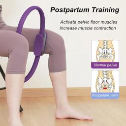 Anel antiderrapante de fitness, treinamento muscular do assoalho pélvico, anel de Yoga Pilates, equipamentos esportivos de resistência, 1pc - Image 4