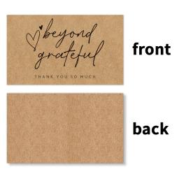 Cartão de agradecimento, Cartão de decoração, Atacado, Personalizado, Empresa, Loja, Negócio, Obrigado, 30Pcs - Image 4