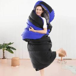 Saco de dormir exterior ultraleve, Sacos de algodão, Almofada térmica saco de aquecimento, Colchão aquecido USB, 3 engrenagem, 4 área, Inverno - Image 4