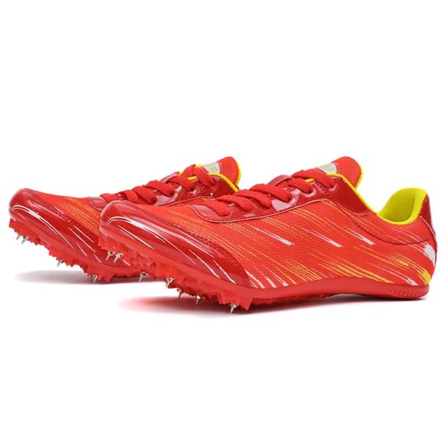 Novo sprint pista campo sapatos das mulheres do homem esporte ao ar livre atletismo picos para correr crianças meninos meninas treinamento sapatos de unhas tênis