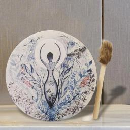 Tambor xamã com tambores siberianos criativos decorativos para adultos - Image 5