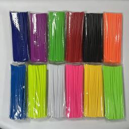 Roda da motocicleta falou Protector, Capas de pele, Tubo para Motocross Bicicleta, Cool Bike Acessórios, 11 Cores, 24cm, 72Pcs - Image 2