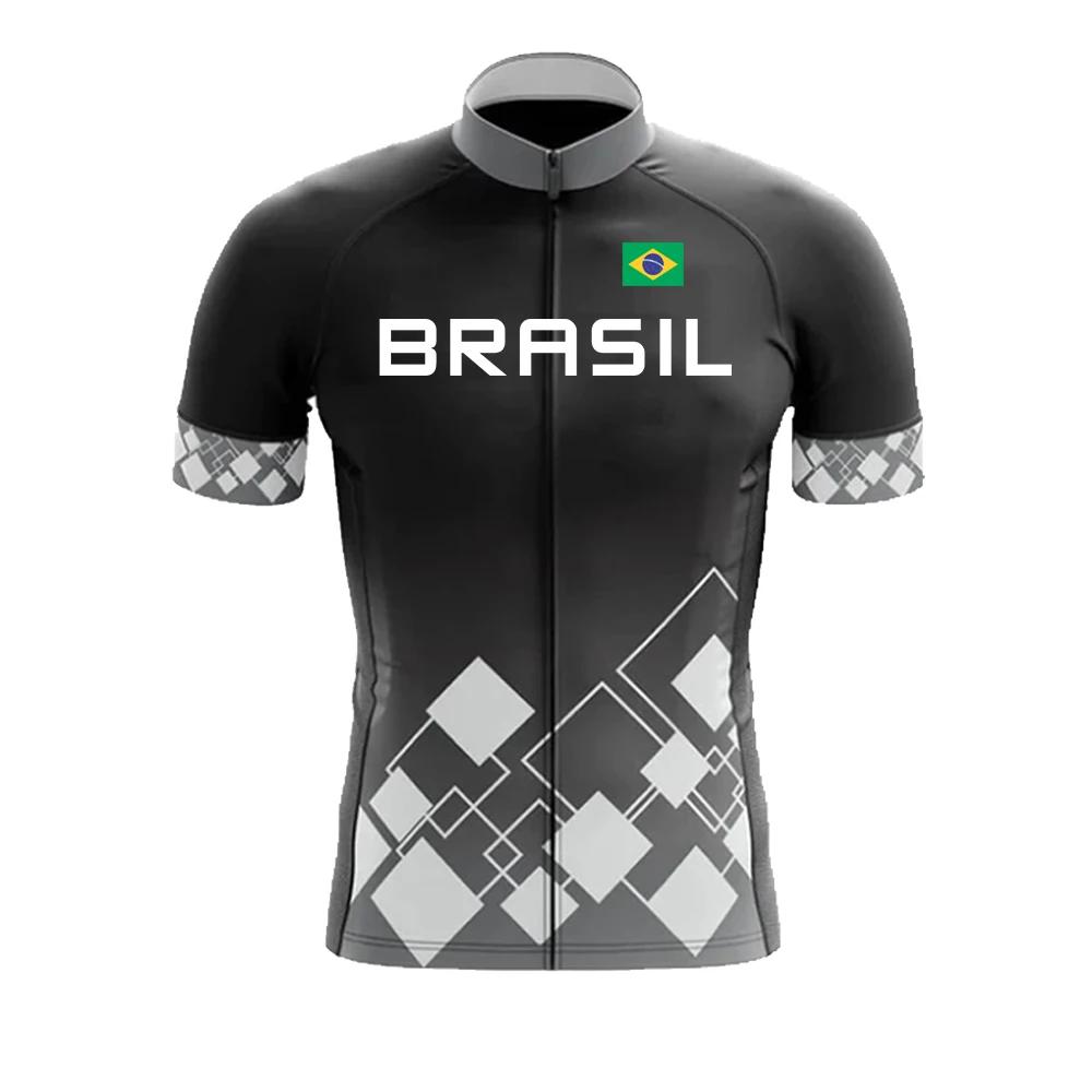 Camisa masculina de ciclismo, manga curta, respirável, roupas de verão, mountain bike, roupas de ciclismo - Image 1