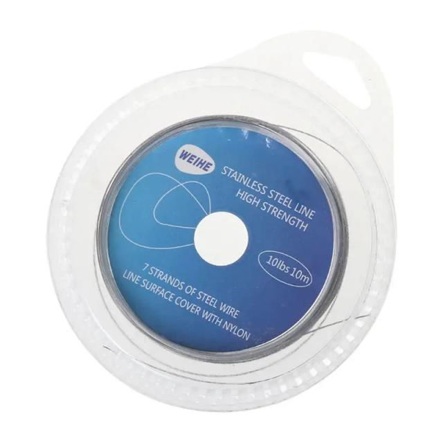 Fio de Aço Inoxidável para Pesca: 10m com 7 Fios e Acessórios de Alta Qualidade