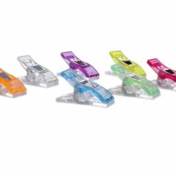 Clipes plásticos multicoloridos para patchwork, ferramentas de costura, acessórios de costura, artesanato, diy, 10pcs - Image 3