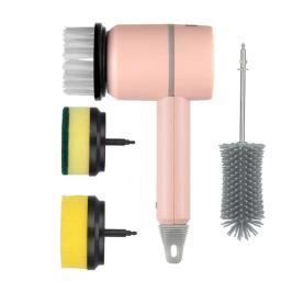 Escova Elétrica Recarregável, Purificador Rotativo, Ferramentas De Limpeza Sem Fio, Eletrodoméstico, Aparelho De Limpeza - Image 3