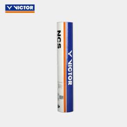 Ncs som de carbono artificial12 peças/tubo petecas de badminton vôo de badminton bola de jogo estável e durável - Image 1