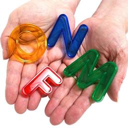 Montessori educação letras e números transparentes contagem e ortografia brinquedos recursos de aprendizagem para crianças kinder Spielzeuge - Image 1