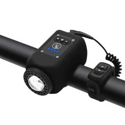 Buzina de bicicleta elétrica 110db, campainha alta com som de aviso, buzinas de bicicleta com som de aviso e bateria para crianças, scooters, bicicletas - Image 6