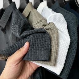 Roupas de marca verão nova camiseta masculina de manga curta seda gelo legal e respirável camisa polo negócios casual suor-absorvente topo - Image 3